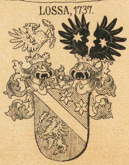 Lossa Coat of Arms / Family Crest 1
