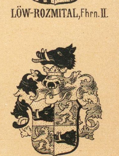 Low-Rozmital Coat of Arms / Family Crest 2