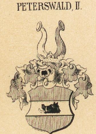 Peterswald Coat of Arms / Family Crest 1
