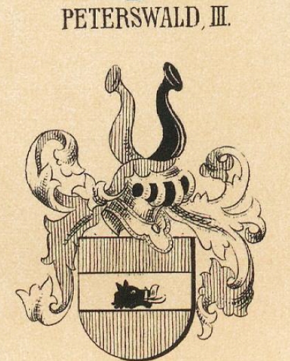Peterswald Coat of Arms / Family Crest 2