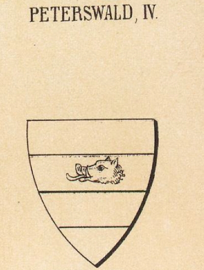 Peterswald Coat of Arms / Family Crest 3