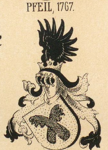 Pfeil Coat of Arms / Family Crest 2