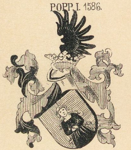Popp Coat of Arms / Family Crest 0