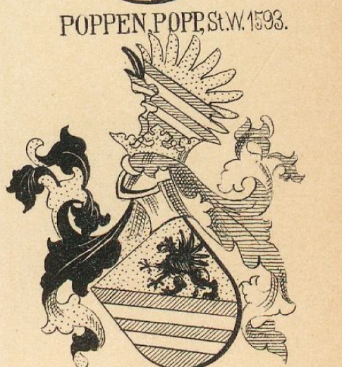 Poppen Coat of Arms / Family Crest 0