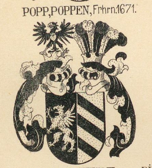 Poppen Coat of Arms / Family Crest 1