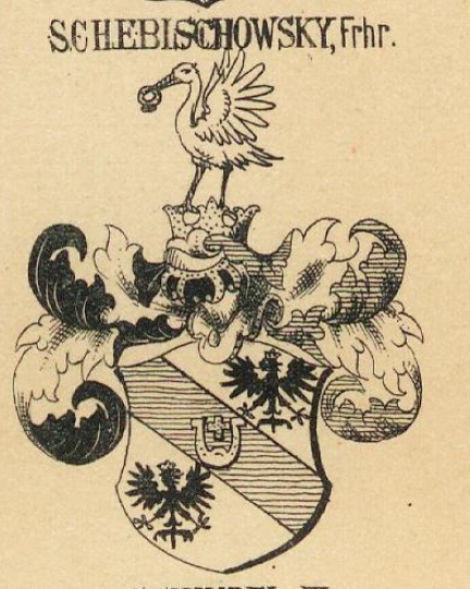 Schebischowsky Coat of Arms / Family Crest 1