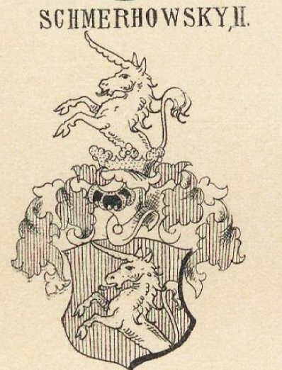 Schmerhowsky Coat of Arms / Family Crest 1