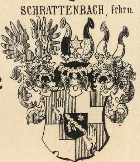 Schrattenbach Coat of Arms / Family Crest 1