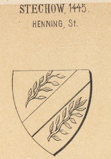 Stechow Coat of Arms / Family Crest 2