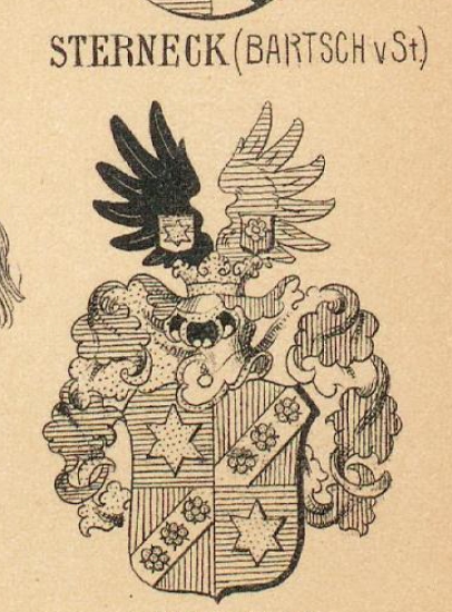 sterneck Coat of Arms / Family Crest 1