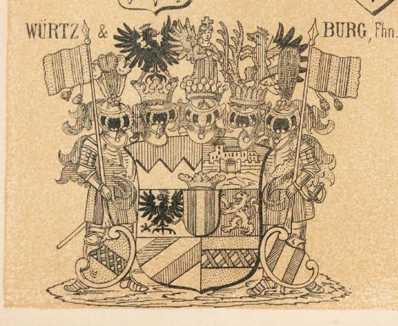 Wurtz Coat of Arms / Family Crest 2