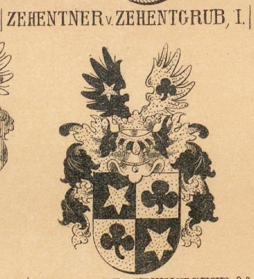 Zehentner Coat of Arms / Family Crest 1