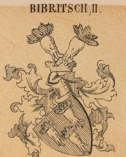Bibritsch Coat of Arms / Family Crest 1