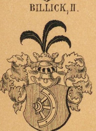 Billick Coat of Arms / Family Crest 1