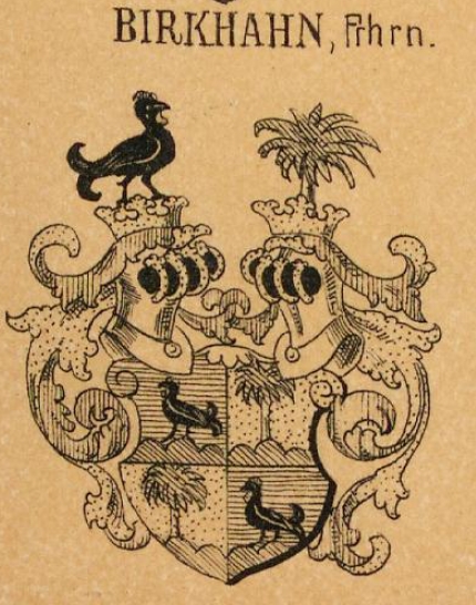 Birkhahn Coat of Arms / Family Crest 1