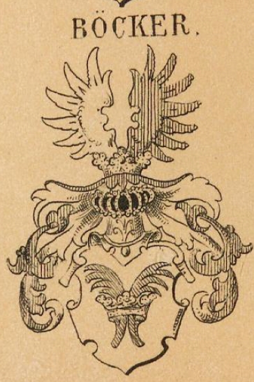 Bocker Coat of Arms / Family Crest 0