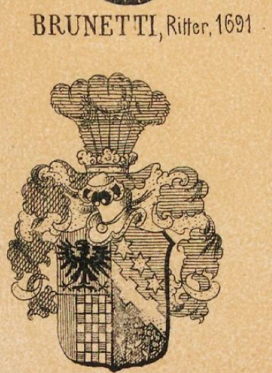Brunetti Coat of Arms / Family Crest 5