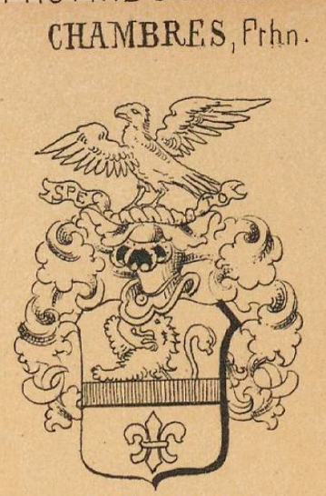 Chambres Coat of Arms / Family Crest 1