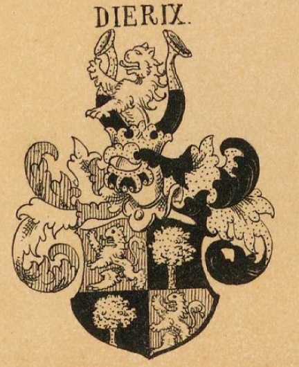 Dierix Coat of Arms / Family Crest 0