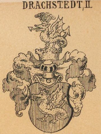 Drachstedt Coat of Arms / Family Crest 2