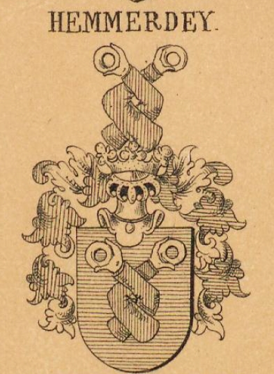 Hemmerdey Coat of Arms / Family Crest 0