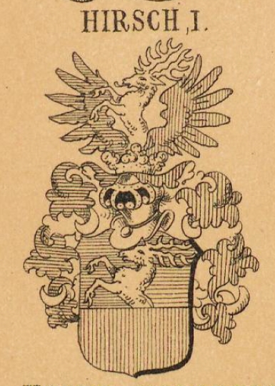 Hirsch Coat of Arms / Family Crest 1