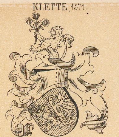 Klette Coat of Arms / Family Crest 0
