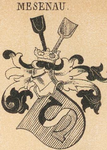 Mesenau Coat of Arms / Family Crest 0