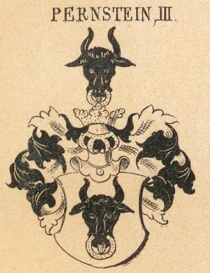 Pernstein Coat of Arms / Family Crest 2