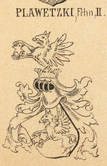 Plawetzki Coat of Arms / Family Crest 1