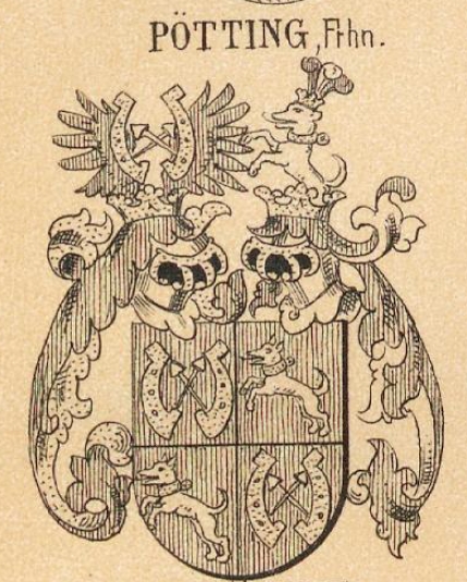 Potting Coat of Arms / Family Crest 0