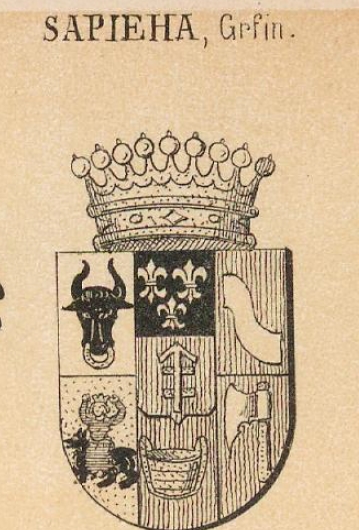 Sapieha Coat of Arms / Family Crest 0