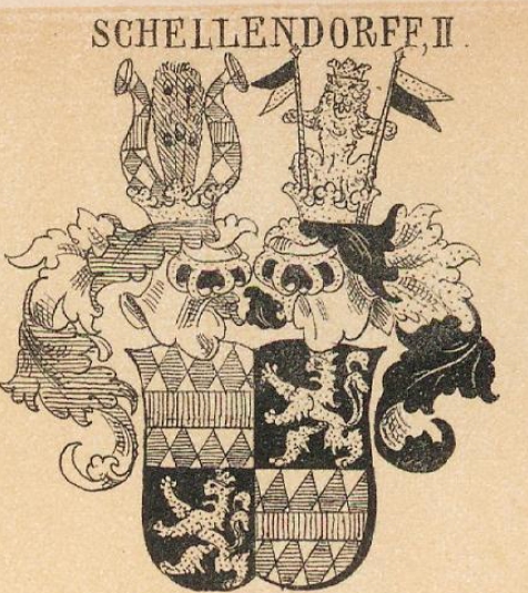 Schellendorf Coat of Arms / Family Crest 2