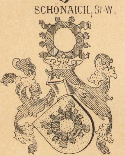 Schonaich Coat of Arms / Family Crest 2