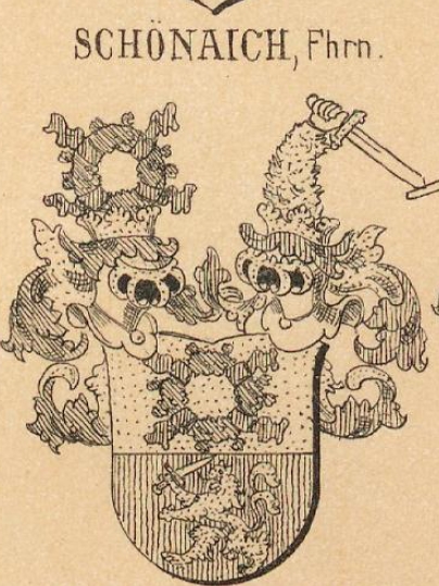 Schonaich Coat of Arms / Family Crest 3
