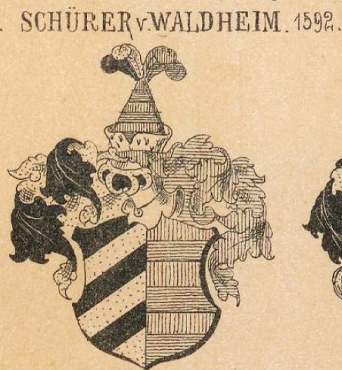 Schurer Coat of Arms / Family Crest 1