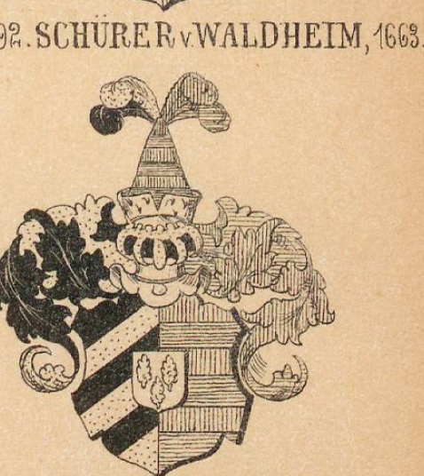 Schurer Coat of Arms / Family Crest 2