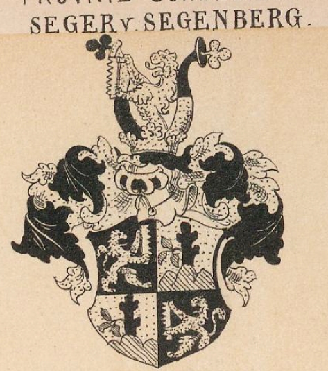Seger Coat of Arms / Family Crest 0