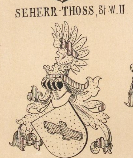 Seherr-Thoss Coat of Arms / Family Crest 1