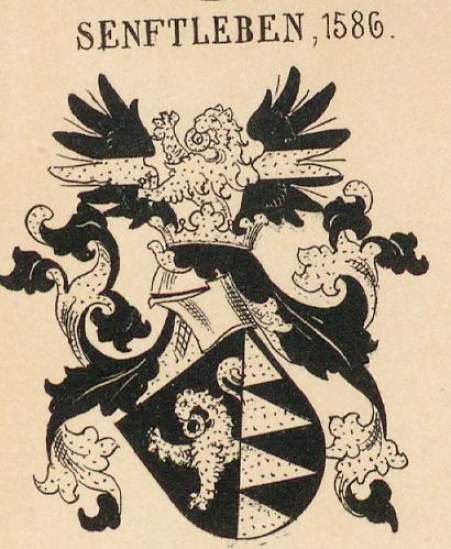 Senftleben Coat of Arms / Family Crest 1