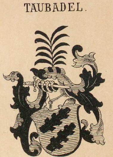 Taubadel Coat of Arms / Family Crest 1