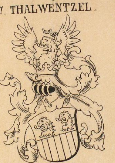 Thalwentzel Coat of Arms / Family Crest 2