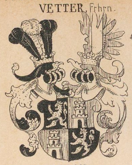 Vetter Coat of Arms / Family Crest 7