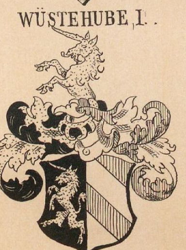 Wustehube Coat of Arms / Family Crest 1