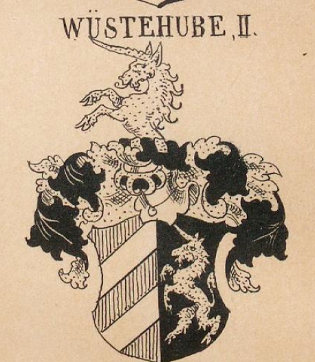 Wustehube Coat of Arms / Family Crest 2