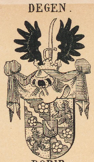 Degen Coat of Arms / Family Crest 1