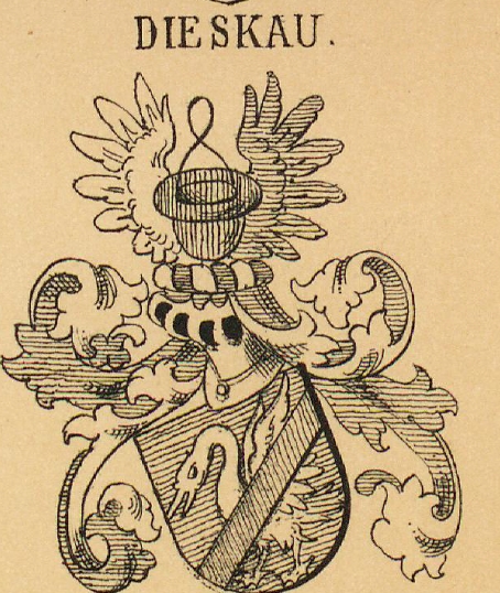 Dieskau Coat of Arms / Family Crest 1
