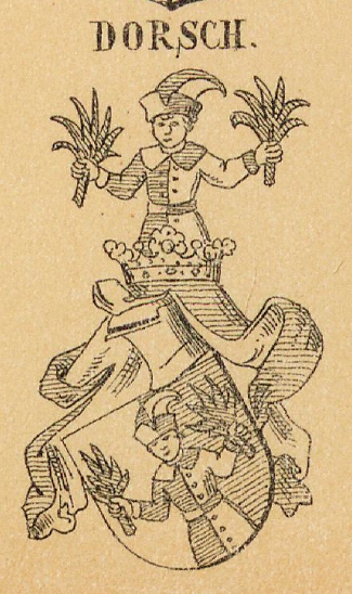 Dorsch Coat of Arms / Family Crest 1