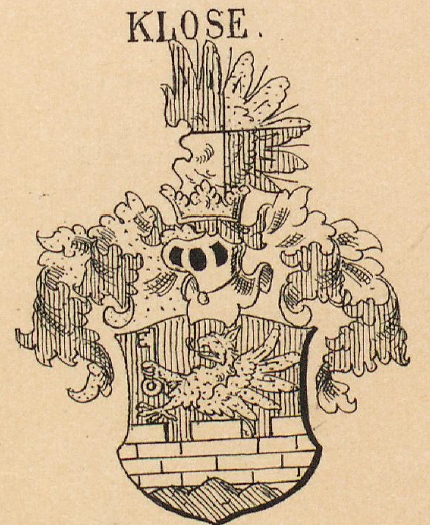 Klose Coat of Arms / Family Crest 1