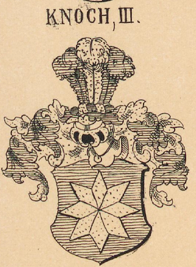Knoch Coat of Arms / Family Crest 3